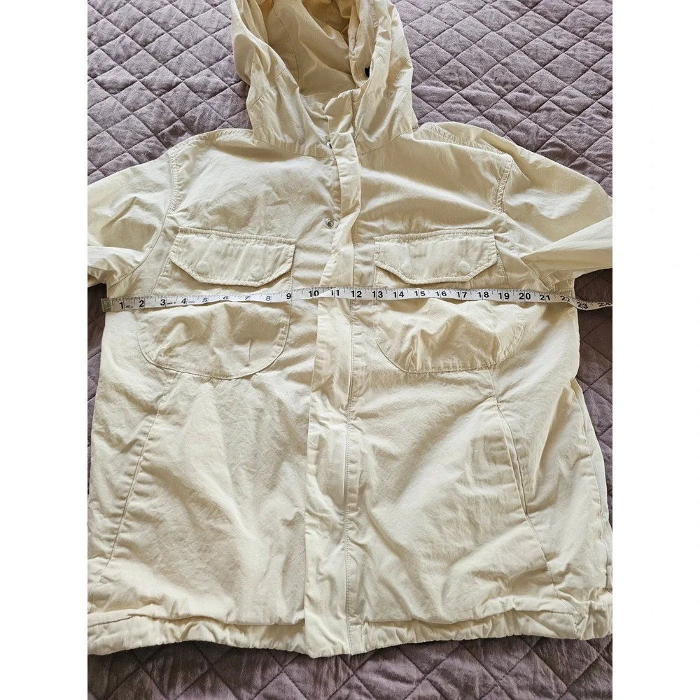 Rag&Bone Cream Off-White Tactic Multipocket Italian Cotton Streetwear Jacket szM